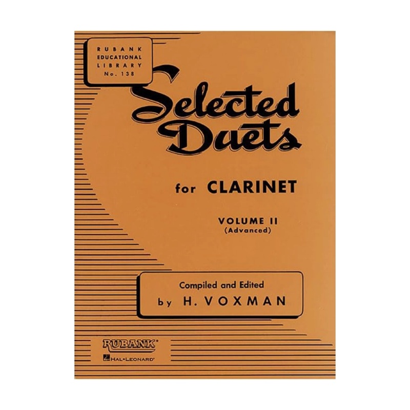 Selected Duets for Clarinet: Volume 2 – Advanced