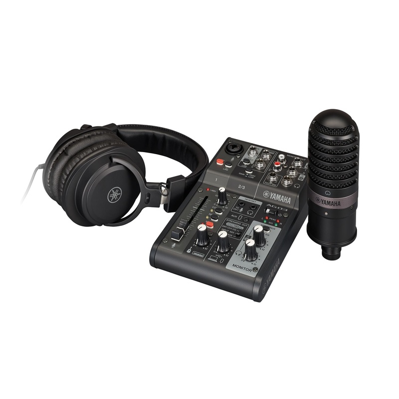 Yamaha Ag03 Mk2 Livestreaming Pack – Black