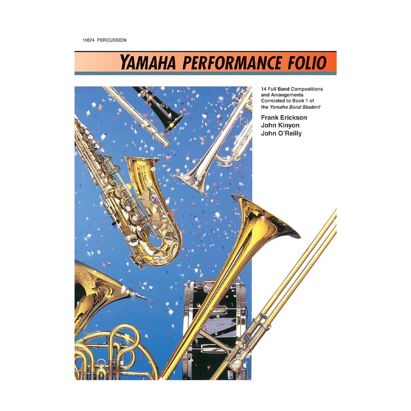 Yamaha Performance Folio: Percussion