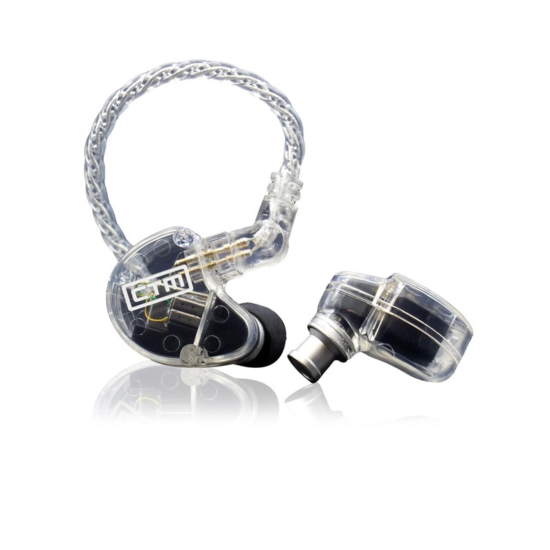 CTM CE320 Universal Fit Triple-Driver In Ear Monitors – Clear