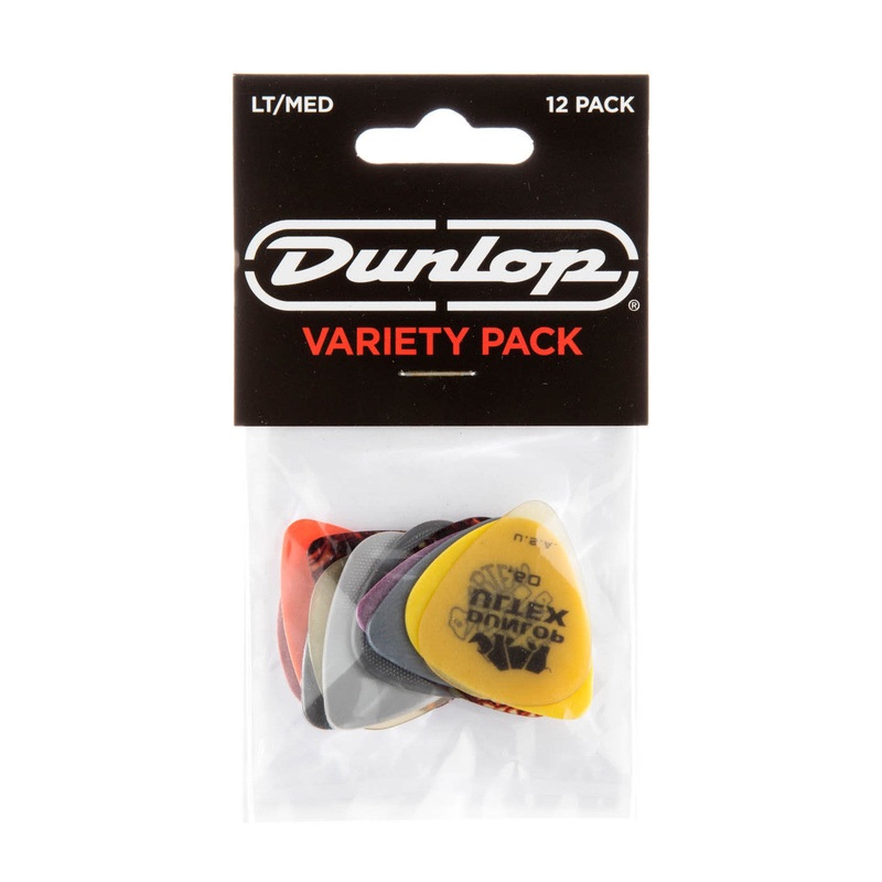 Dunlop Pick Variety 12-Pack – Light/Medium