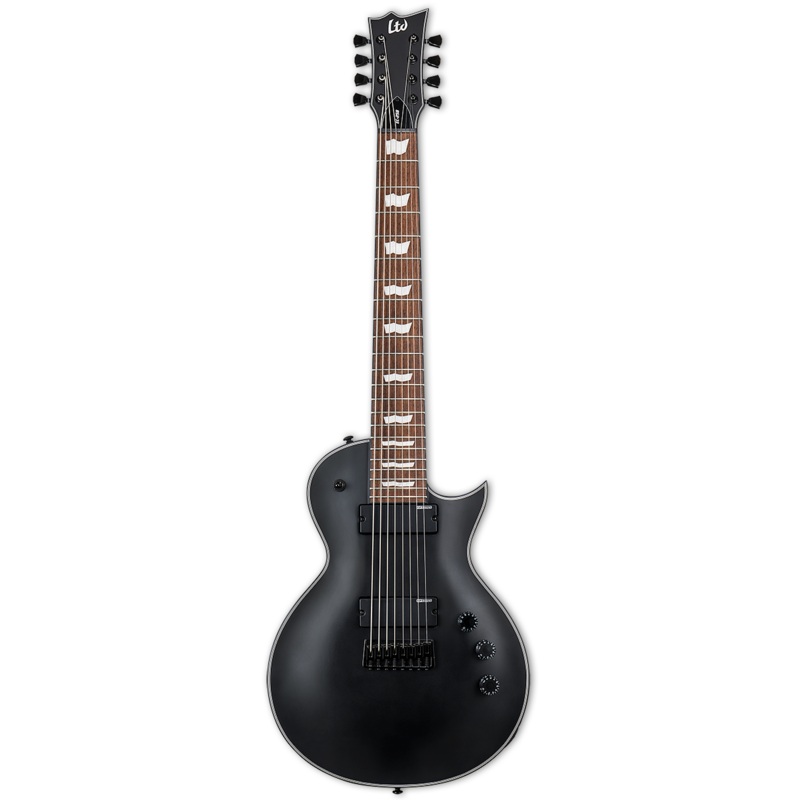 Esp Ltd EC-258 8-String Electric Guitar – Black Satin