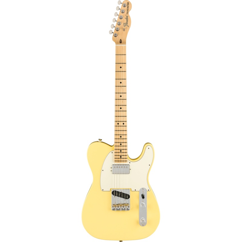 Fender American Performer Telecaster Hum Electric Guitar – Vintage White