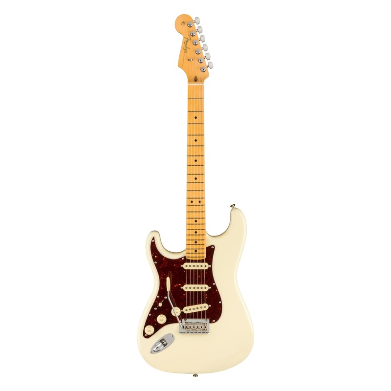 Fender American Professional II Stratocaster Left-Handed Electric Guitar – Olympic White