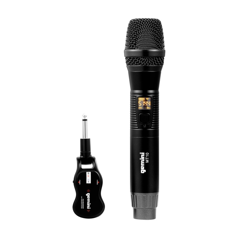 Gemini Gmu-M100 Single Handheld Wireless Uhf Microphone System