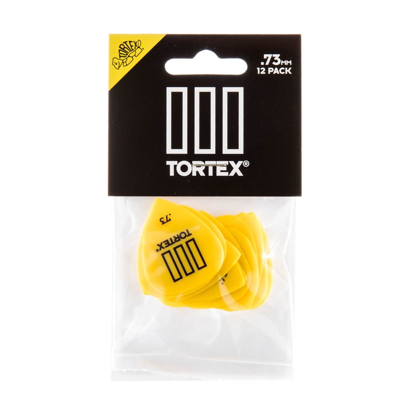 Jim Dunlop Tortex TIII Guitra Picks – 12 Pack