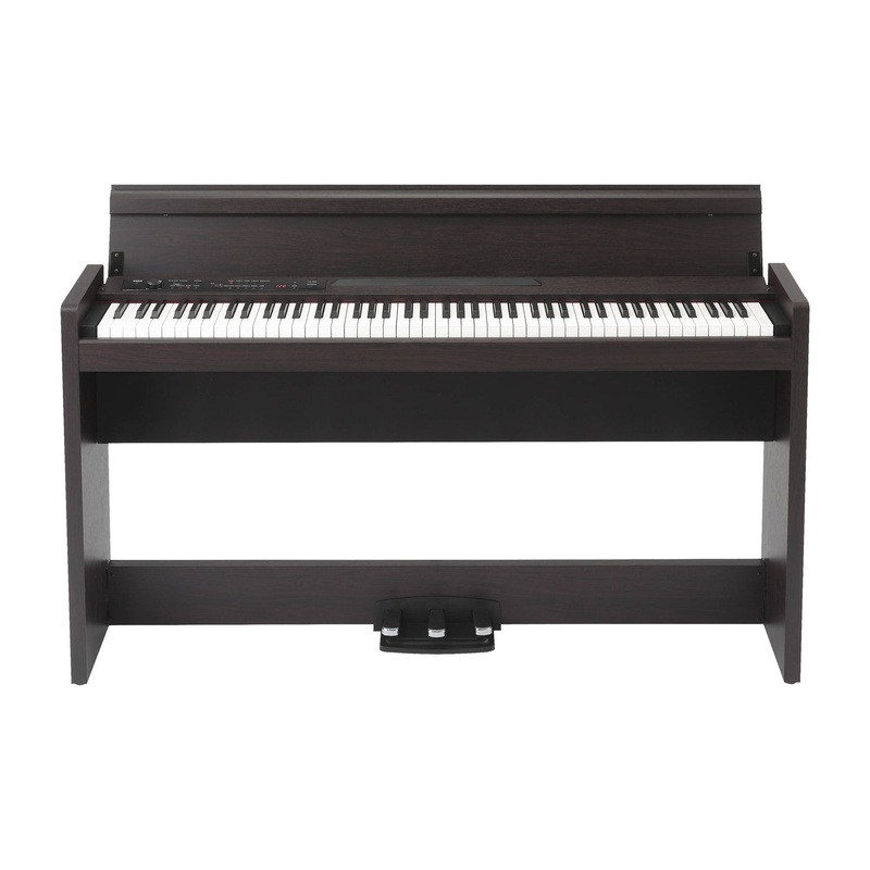 Korg LP-380 88-Key Digital Piano – Rosewood – B-Stock