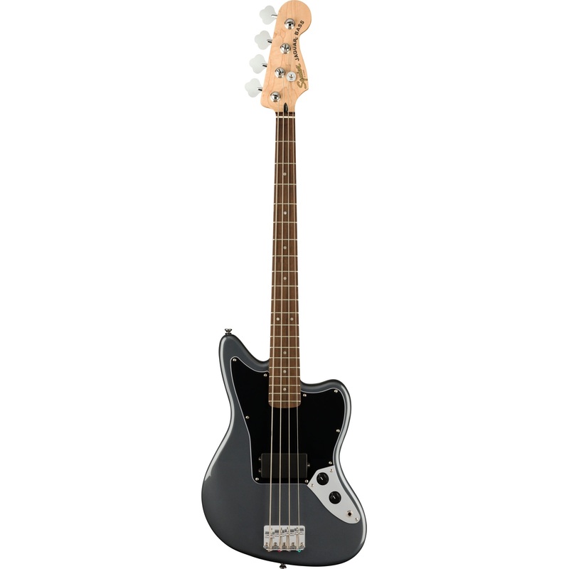 Squier Affinity Series Jaguar 4-String Electric Bass  – Charcoal Frost Metallic