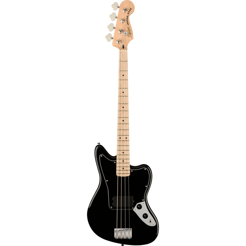 Squier Affinity Series Jaguar Bass H 4-String Electric Bass – Black