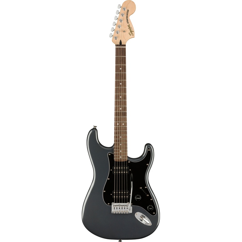 Squier Affinity Series Stratocaster Electric Guitar – Charcoal Frost Metallic
