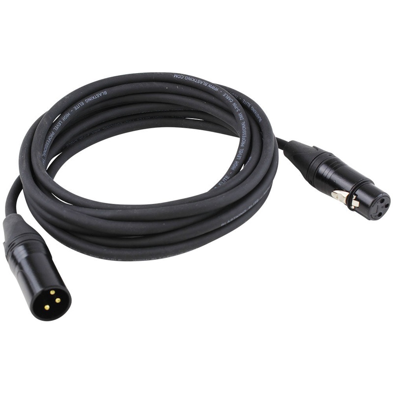 Blastking DMX 3-Pin Lighting Cable – 3 ft.