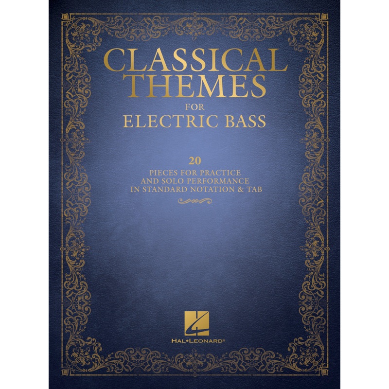 Classical Themes For Electric Bass-20 Pieces