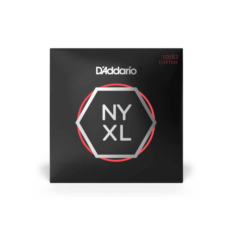 D’Addario NYXL Nickel Wound 10-52 Light Top/Heavy Bottom Electric Guitar Strings