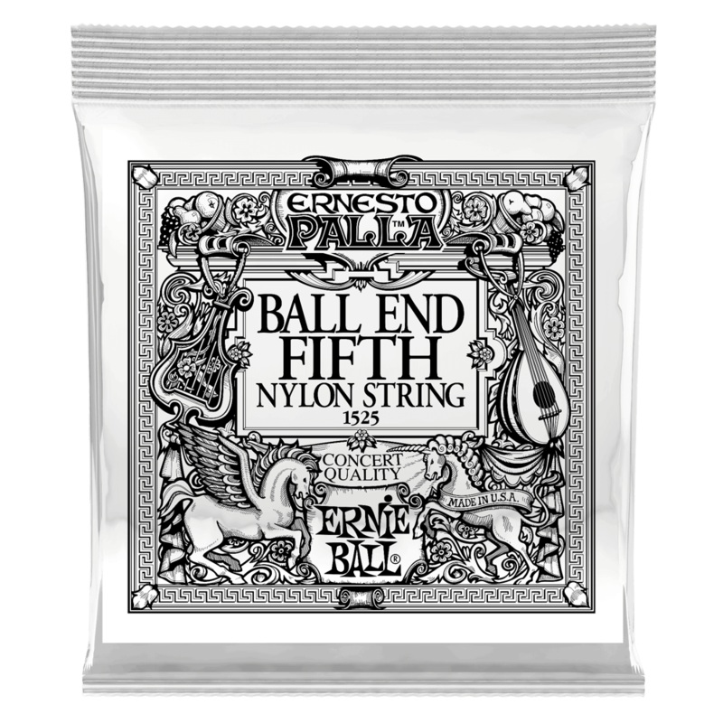 Ernie Ball Ernesto Palla Nylon Classical Guitar String Single 5th