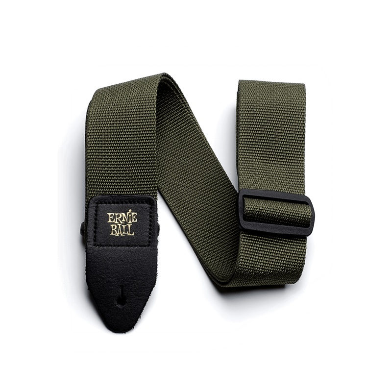 Ernie Ball Polypro Strap – Olive Green