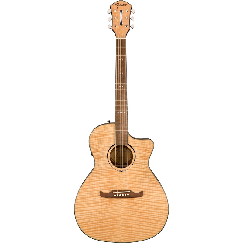 Fender FA-345CE Auditorium Acoustic-Electric Guitar – Natural