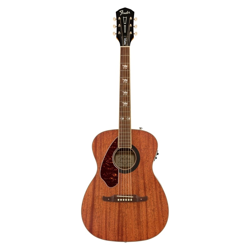 Fender Tim Armstrong Hellcat, Left-Handed Acoustic-Electric Guitar – Natural