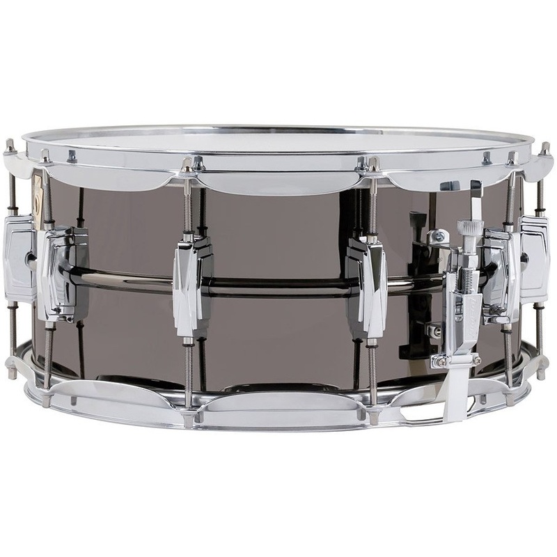 Ludwig 6.5×14 Black Beauty Brass Snare Drum – Black Nickel Finish