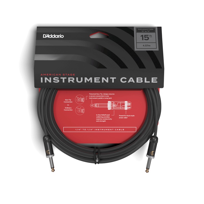Planet Waves American Stage Instrument Cable – 15′