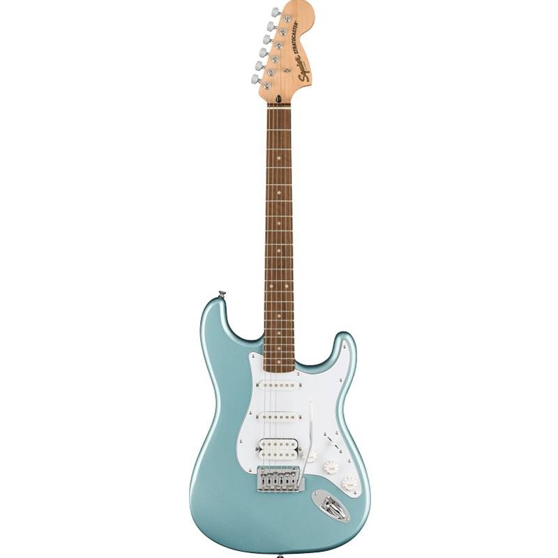 Squier Affinity Series Stratocaster HSS Limited-Edition Electric Guitar – Ice Blue Metallic