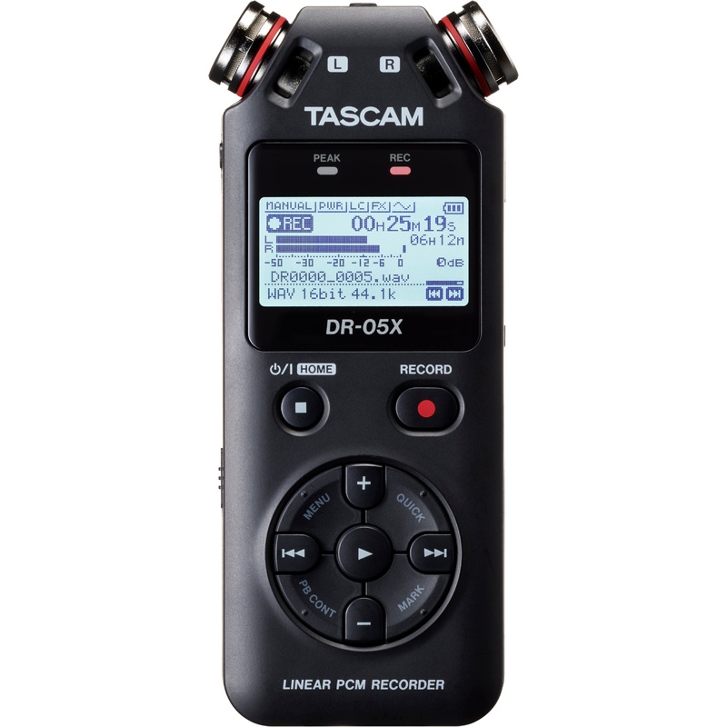 Tascam DR-05X Stereo Handheld Recorder & 2-IN-OUT USB Audio Interface