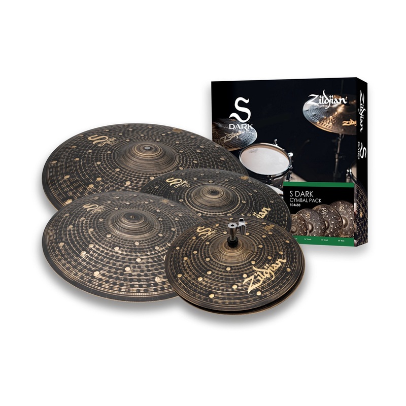 Zildjian S Dark 4-piece Cymbal Pack
