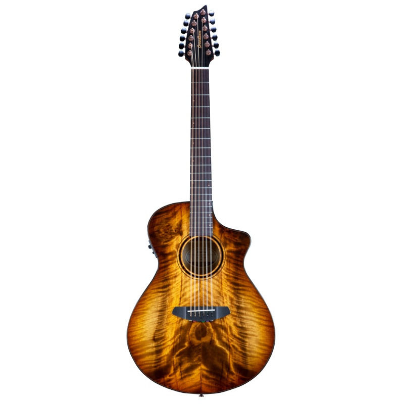 Breedlove Eco Pursuit Exotic S Concert Ce 12-String Acoustic-Electric Guitar – Amber Burst