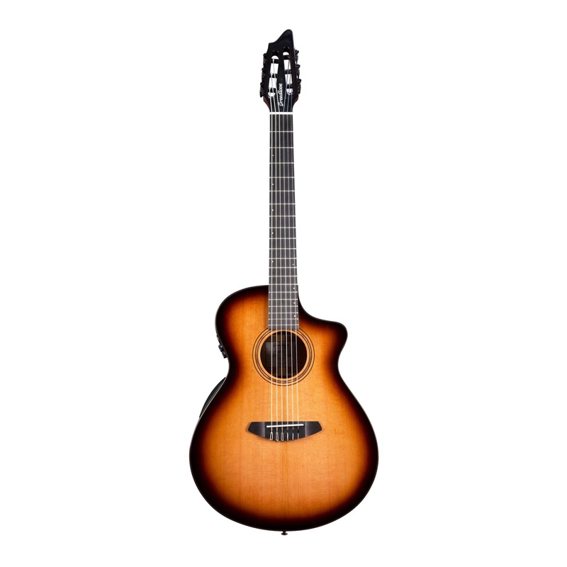 Breedlove Organic Solo Pro Concert Ce Nylon-String Acoustic-Electric Guitar  – Edgeburst