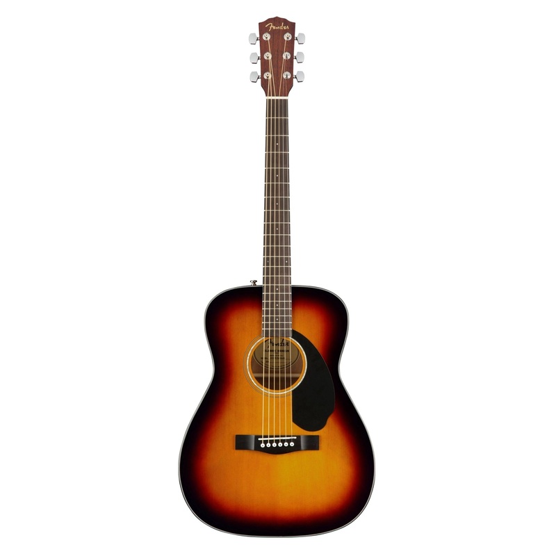 Fender CC-60s Concert Acoustic Guitar – 3-Color Sunburst