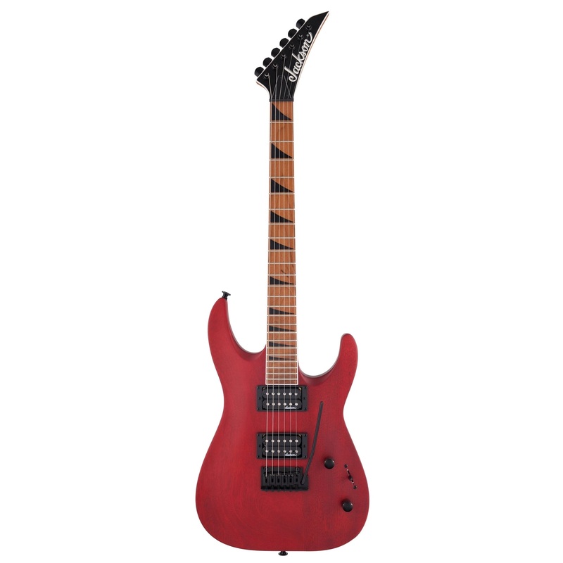 Jackson JS Series Dinky Arch Top JS24 Dkam Solidbody Electric Guitar – Red Stain