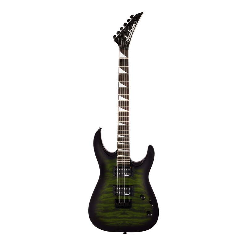 Jackson JS32Q DKA HT Electric Guitar – Transparent Green Burst