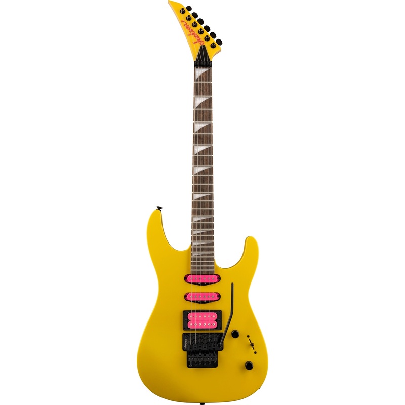 Jackson X Series Dinky Dk3xr Hss Solidbody Electric Guitar – Caution Yellow
