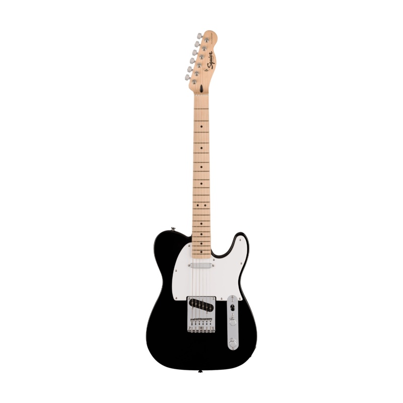 Squier Sonic Telecaster Solidbody Electric Guitar  – Black