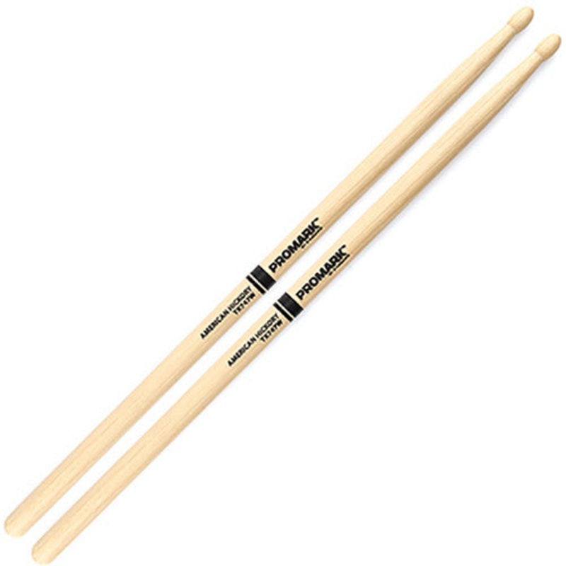 Promark TX747W Hickory 747 Rock Wood-Tip Drumsticks