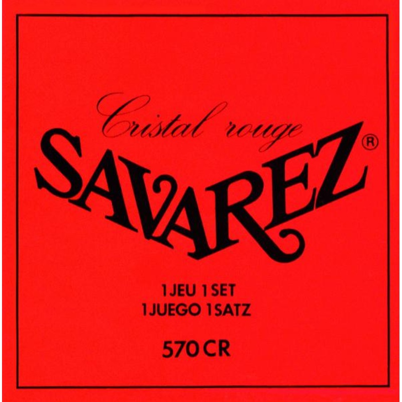 Savarez 570cr Cristal Rouge Nt Classical Guitar Strings