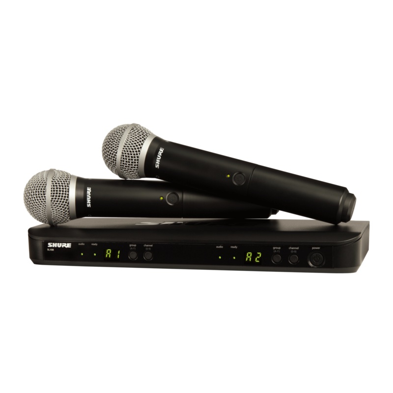 Shure BLX288 Dual PG58 Vocal Wireless System