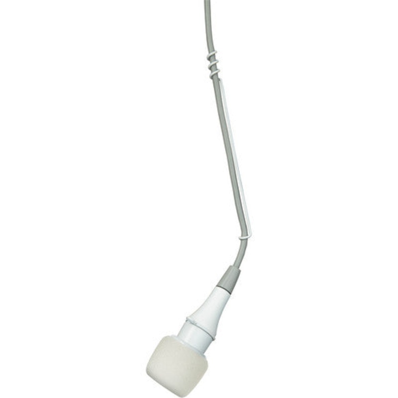 Shure Cvo-W/C Installed Sound Overhead Microphone – White