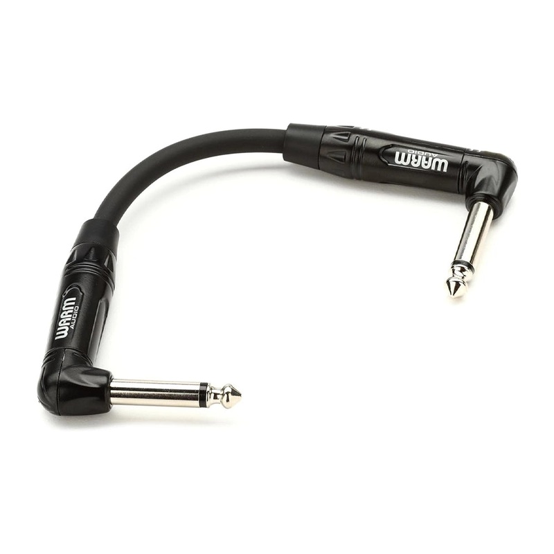 Warm Audio Pro-TS-2RT-6 Pro Series Right Angle to Right Angle TS Patch Cable – 6
