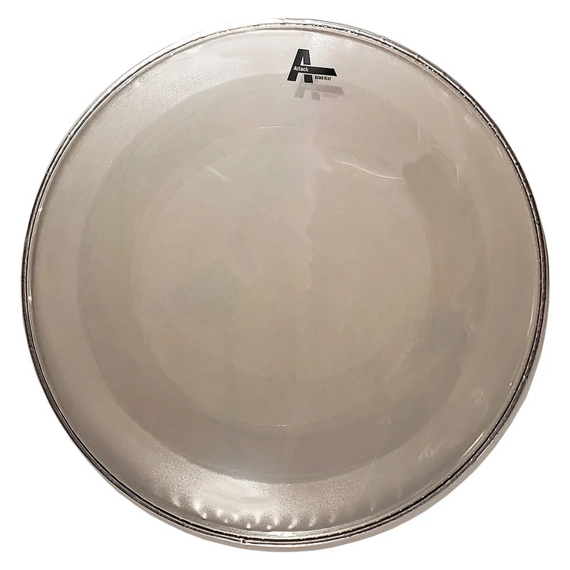Attack Bombbeat 2 Ply No Overtone Bass Drum Head – 22 – Clear