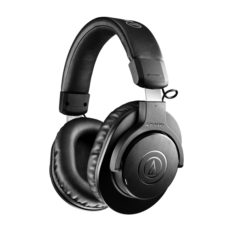 Audio-Technica Consumer ATH-M20XBT Wireless Over-Ear Headphones – Black