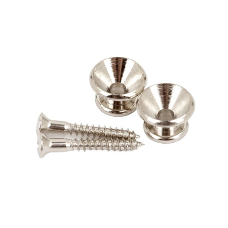 Fender Pure Vintage Strap Buttons – Set Of 2 Plated Steel
