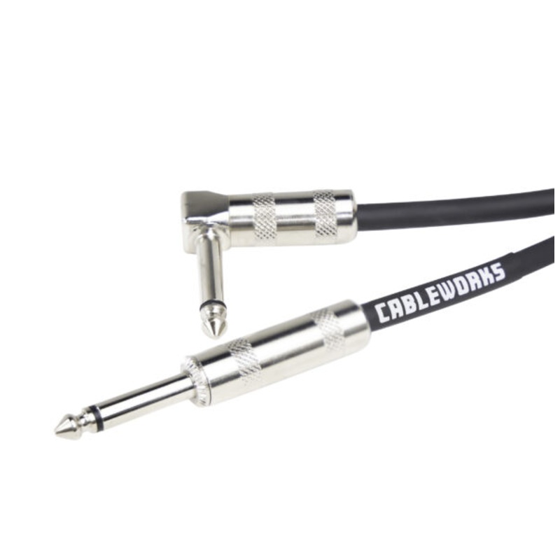 Gator Cableworks Backline Series Instrument Cable Right Angle – 30 FT.