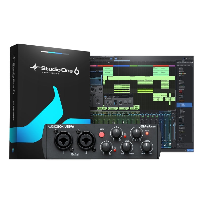 Presonus Audiobox Usb 96 Usb Audio Interface – 25th Anniversary