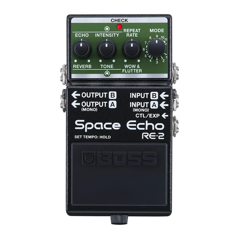 Boss RE-2 Space Echo Delay And Reverb Effects Pedal
