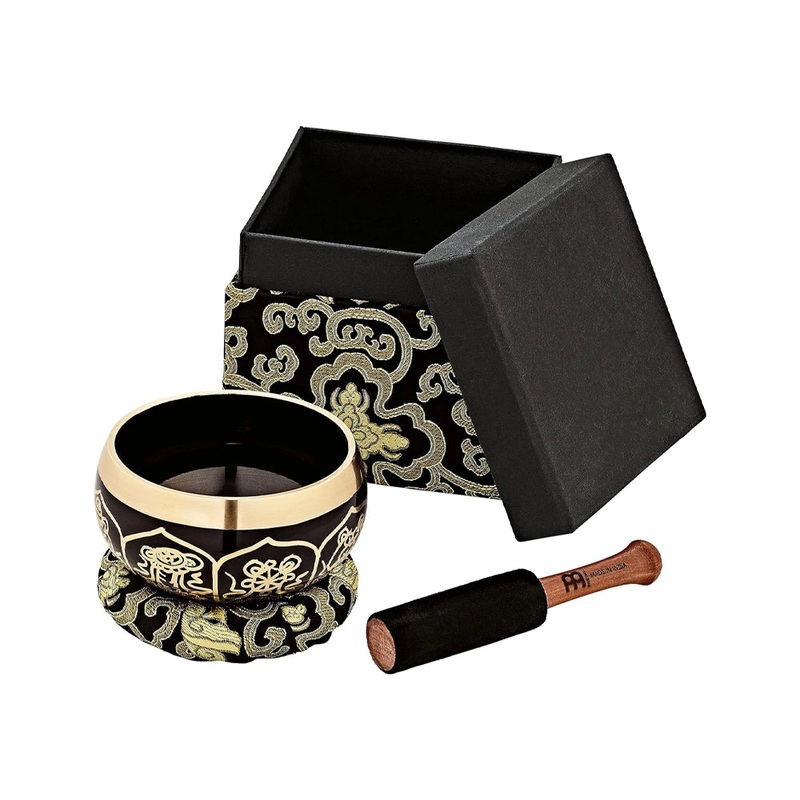 Meinl Sb-Or-400-Bk Sonic Energy Ornamental Series Singing Bowl – 400g – Black