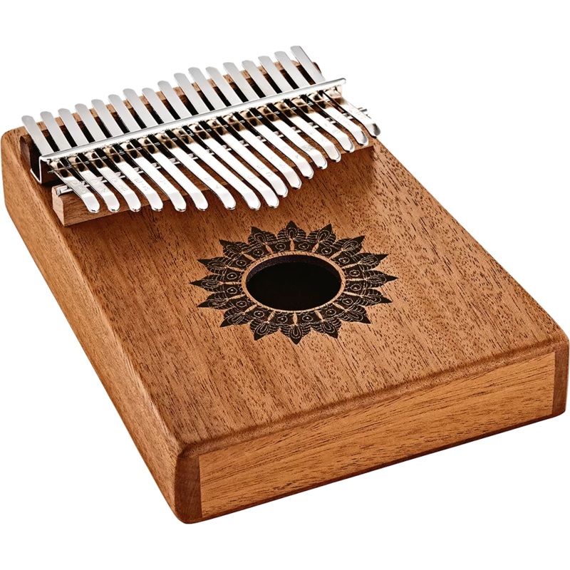 Meinl Sonic Energy 17-Note Sound Hole Kalimba In C Major – Matte Mahogany
