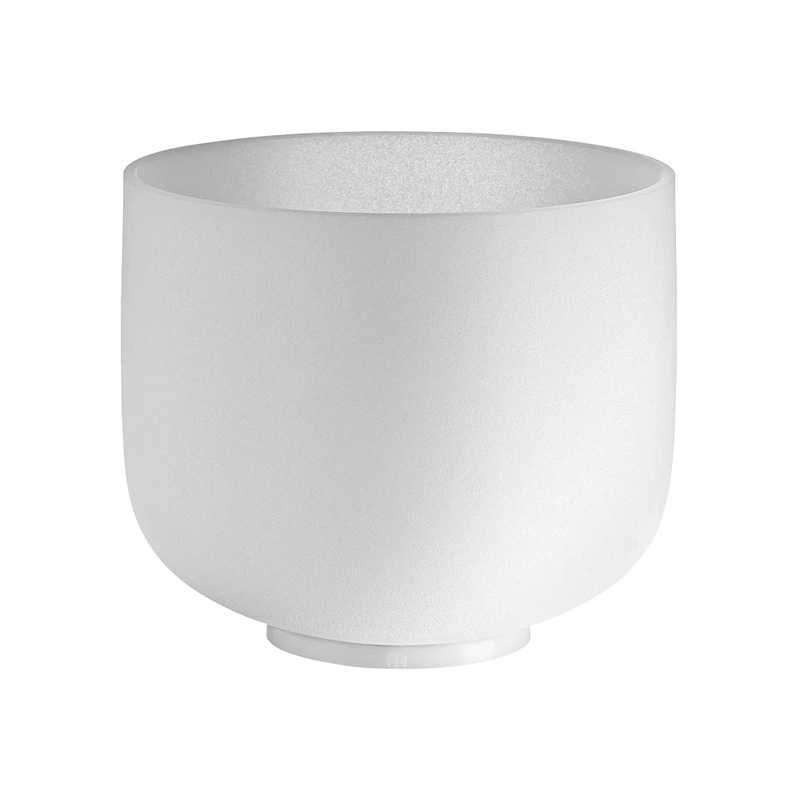 Meinl Sonic Energy Crystal Singing Bowl w/ Silicone Ring for Root Chakra in B4 – 8