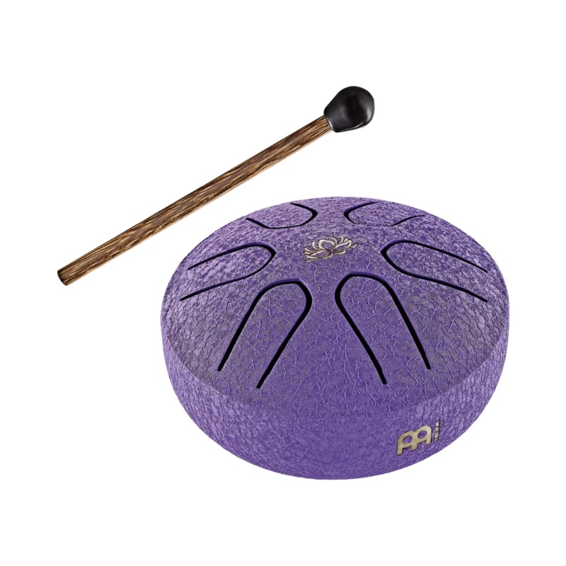 Meinl Sonic Energy Pocket Tongue Drum – Lotus Flower – Purple