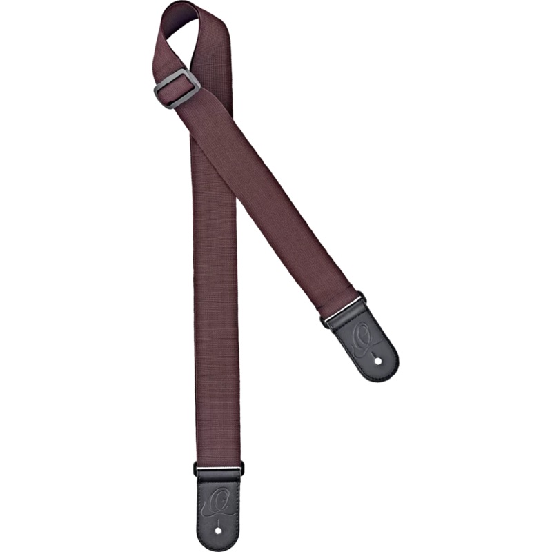 Ortega Guitar Unicolor Nylon Strap – Brown