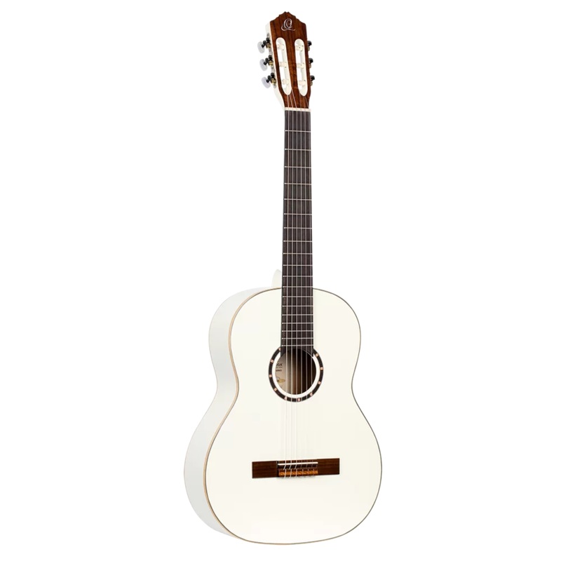 Ortega R121WH Family Series 4/4 Classical Guitar – White